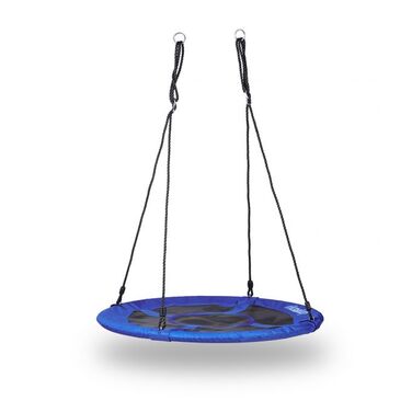 Relaxdays Round Hanging Nest with Enclosed Seat