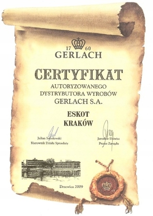 Набір кухонних ножів у підставці Gerlach Country, 5 предметів