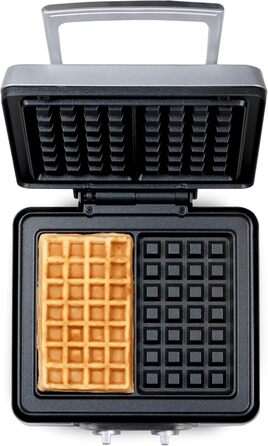 Вафельниця DOMO DO9280W для приготування бельгійських вафель - антипригарне покриття, 1520W, білий (Inox)