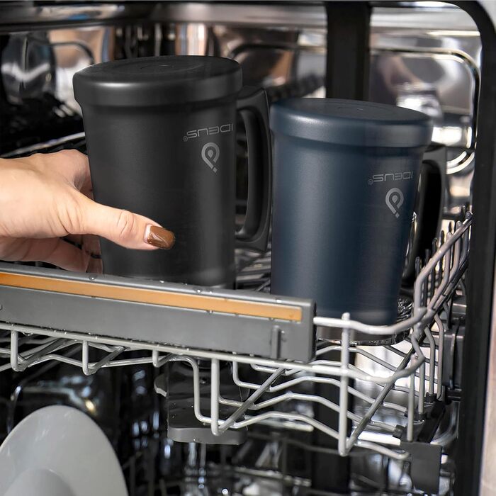 Термокружка для пива Ideus® з нержавіючої сталі, 710 мл, 34oz, для Октоберфесту (Морська блакить)