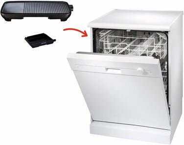 Торговий гриль Tefal Plancha Booster CB6428 Malaga: велика поверхня, 6 температур, злив жиру, Thermo-Spot