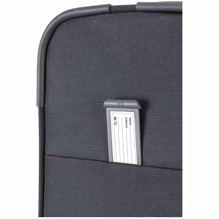 Валіза Samsonite Base Boost Spinner M, розширювана, 66 см, 67,5/73,5 л, чорна