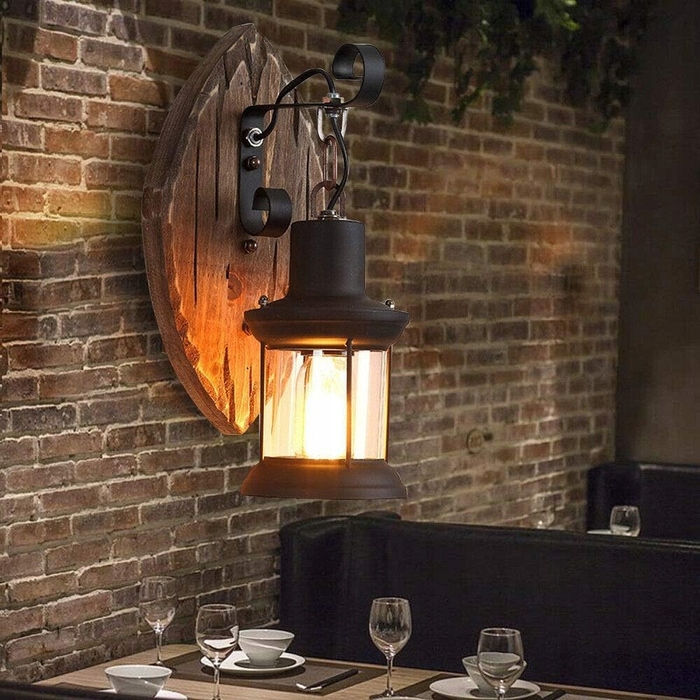 Настінний світильник-бра з абажуром, LED E27, білий