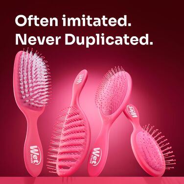 WET BRUSH Paddle Detangler Brush чорного кольору - щітка для розчісування мокрого волосся, 1 шт.