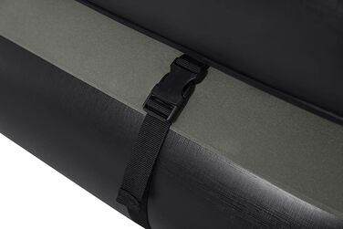 Надувний матрац Bestway TriTech Connect and Rest 3-в-1 | Міцний матеріал | Регульовані пряжки | 2 матраци в комплекті | Сірий колір | 188 x 99 x 25 см