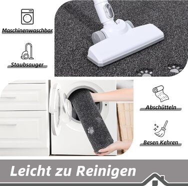BEQHAUSE Non-Slip Stair Treads - 15 Pack, Washable Carpet for Stairs - Safe for Kids, Seniors & Pets, 22x70cm (8.7 x 27.5 inch), 100% Polyester with TPE Backing