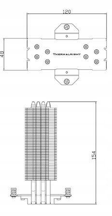 Кулер для процесора Thermalright Assassin Spirit 120 V2 PLU