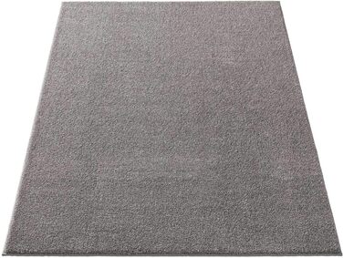 Килимок Taracarpet з коротким ворсом, білий, 160x220 см - для вітальні, дитячої, спальні, кухні