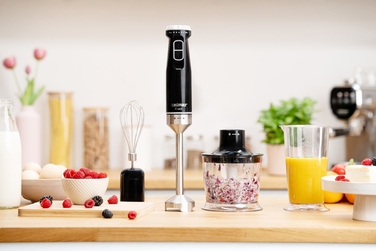 Ручний блендер Zelmer ZHB4632 X-Act, 1200 Вт, чорний