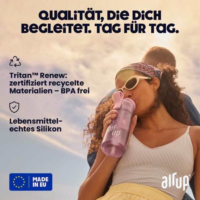 Air Up Twist Pro 600 мл Стартовий набір: пляшка з ароматом, без цукру, фіолетова + 5 смаків Pods