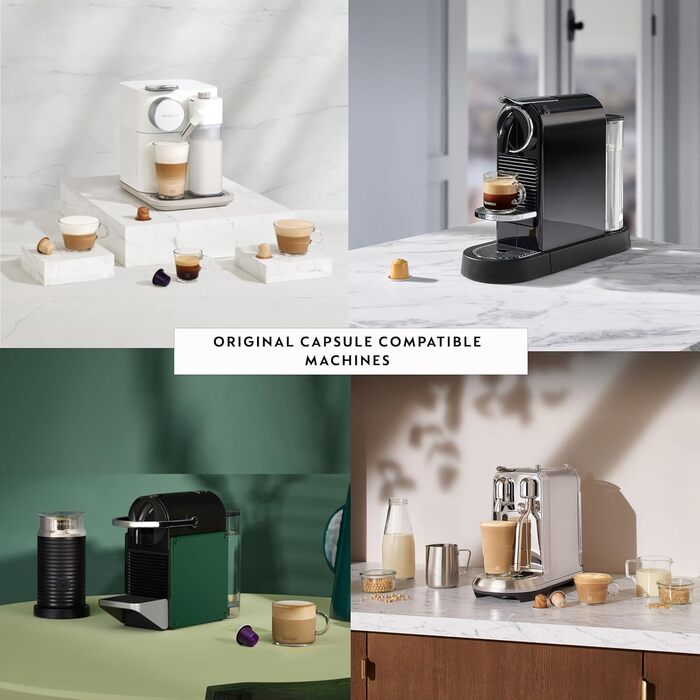 Кава Nespresso Original Arpeggio, темне обсмаження, 100 капсул (50 шт.) | Оригінальна сумісність