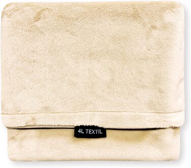 М'яка підстилка для собак та котів 60x40 см, бежева - 4L Textil