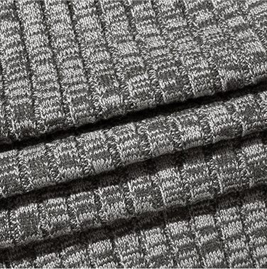 Чоловічий кардиган AOI RAY з блискавкою та стоячим коміром, в'язаний пуховий светр з двома кишенями, чорний (S, світло-сірий)