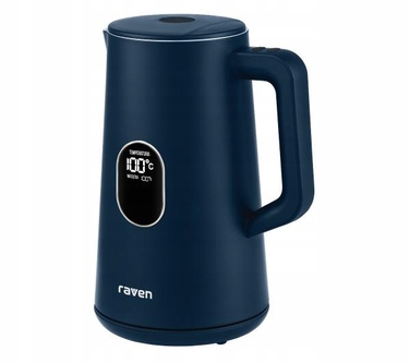 Електричний чайник Raven EC024G, 1800 Вт, 1,5 л, синій