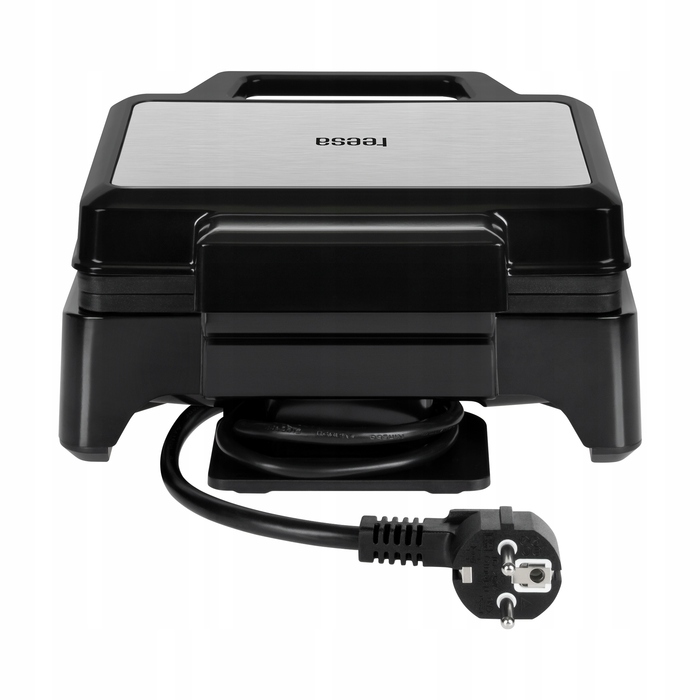 Вафельниця Teesa TSA3237 на 2 вафлі, 1600 Вт, корпус із нержавіючої сталі, регулювання потужності