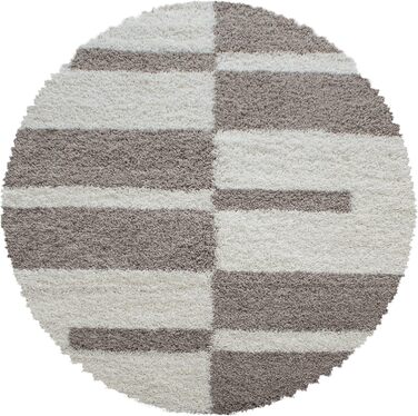 Ширба HomebyHome Shaggy 140x200 см - пухнастий килим з високим ворсом, колір антрацит. Підходить для вітальні, спальні, кухні.