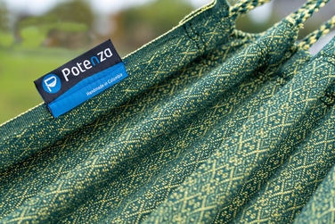 Гамак без стійки Potenza, зелений, навантаження до 200 кг, 370 x 160 см
