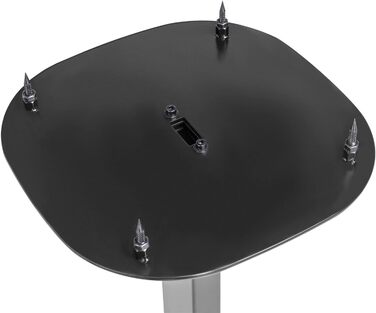 Підставки для колонок (2 шт.) - чорні, максимальне навантаження 10 кг, регульована висота 727-1171 мм