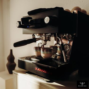 Набір порцелянових чашок Illusion, 4 шт. по 120 мл, без ручки, для еспресо, сумісний з посудомийною машиною, для мікрохвильової печі, подарункова коробка