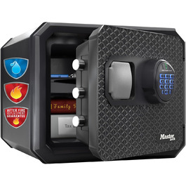 Master Lock – вогнестійкий сейф з цифровим замком, 23L, 417x348x478 мм, для дому та офісу