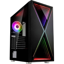 Корпус для ПК Kolink Void X ARGB Midi-Tower, чорний