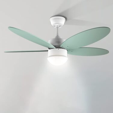 Стельовий вентилятор Cecotec EnergySilence Aero 4260 42 дюйми, LED, пульт, 6 швидкостей, м'ятний