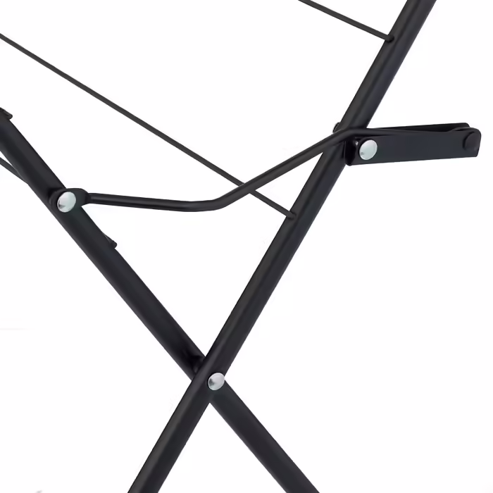 Relaxdays Clothes Rack Folding with 50 Clothespins