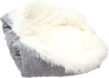 Ліжко для кота YUYTE, миється, для дому, тепле, зручне, підходить для будь-якої пори року (біле)