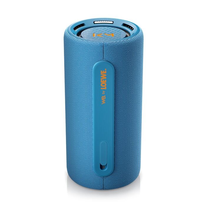 Loewe We. HEAR Pro: Портативна Bluetooth колонка 60W, водонепроникна, до 17 годин роботи, для дому та вулиці (денім)