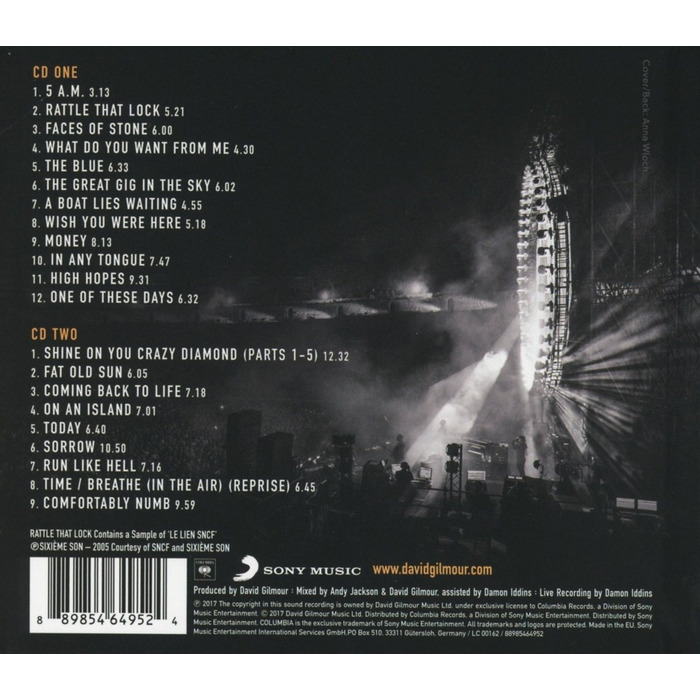 Pink Floyd Live At Pompeii 4LP Вінілова платівка (Vinyl LP)