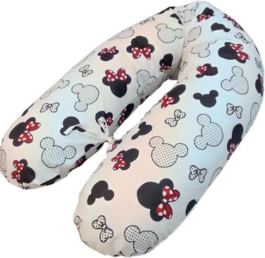 Подушка для годування та вагітності Emi&Sam 170 см з чохлом (наповнювач у комплекті)