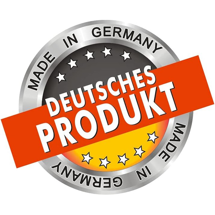 Чоловічий шкіряний ремінь, Made in Germany, 4 см, чорна пряжка, 125 см (140 см загальна довжина)