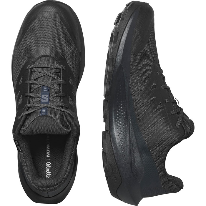 Чоловічі трекінгові черевики Salomon Elixir Tour Waterproof 43 1/3 EU, темно-синій/сірий