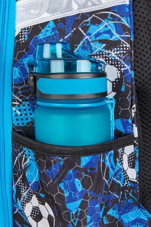 Багатокамерний шкільний рюкзак CoolPack, синій, багатоколірний, 25 л