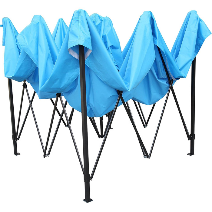 All Seasons Gazebos Pavilion, 2 x 2 m, robust, completely waterproof (light blue)