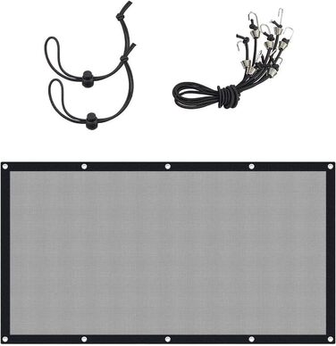 Сітка для собак у машину: захист та безпека на задньому сидінні (120x70 см)