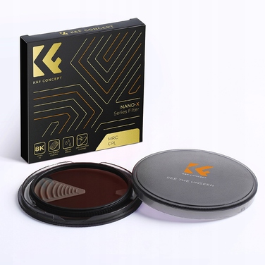 Поляризаційний фільтр K&F Concept CPL 8k MRC Nano X Slim 62мм