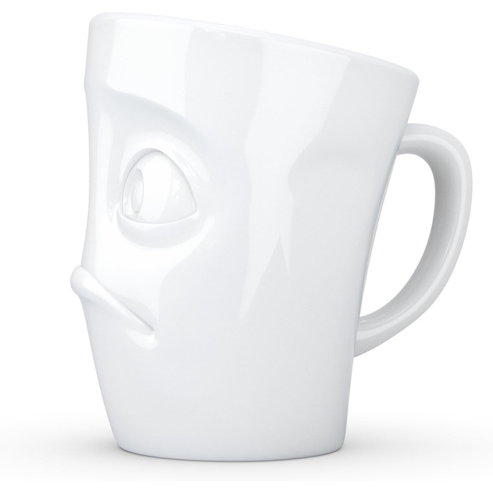 Fiftyeight products, Fiftyeight set with 2 handled cups, Pleasure and Dirty White, approx. 350 ml