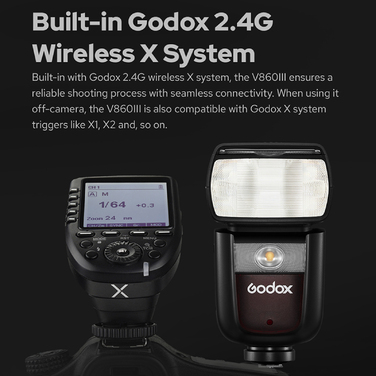 Бездротовий спалах Godox V860III-N i-TTL для камер Nikon