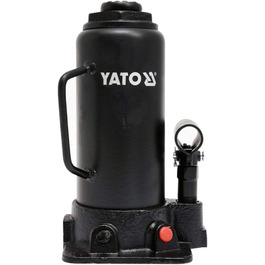Гідравлічний домкрат Yato YT-AL49, 12 тонн, чорний