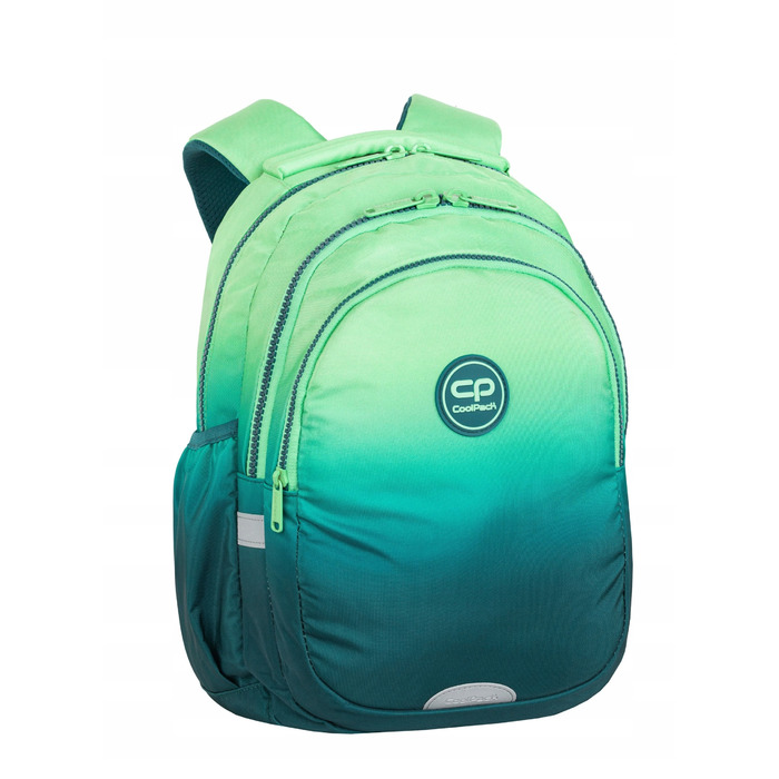 Шкільний рюкзак багатокомпартментний CoolPack, зелений, 21 л