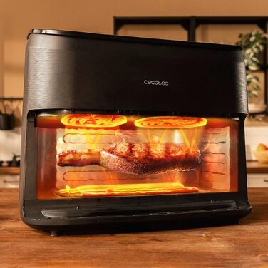 Фритюрниця Cecotec CecoFry Advance Double 9л: цифрова, без масла, з подвійними кошиками та технологією PerfectCook