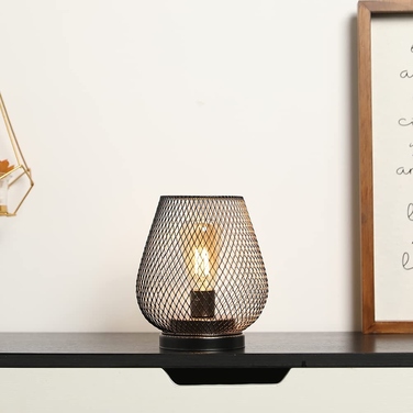 Набір з 2 металевих ліхтарів-світильників LED на батарейках, бездротові