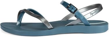 Сандалі жіночі Ipanema Fashion Sand Viii T-Spangen (39 EU, блакитно-срібні) - Стильні босоніжки для літа