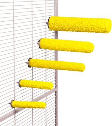 HappyBird | Bird/Parrot Perch - Therapeutic Perch - X-Large | for bird cages/aviaries