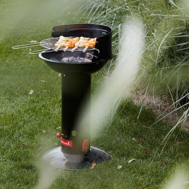 Кругла решітка Barbecook 40 см з двома ручками для вугільного гриля, з нержавіючої сталі, легко миється, аксесуари для BBQ