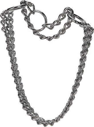 Нашийник для собак TRIXIE Zug-Stopp, розмір XL, обхват 65 см, хром, для великих собак