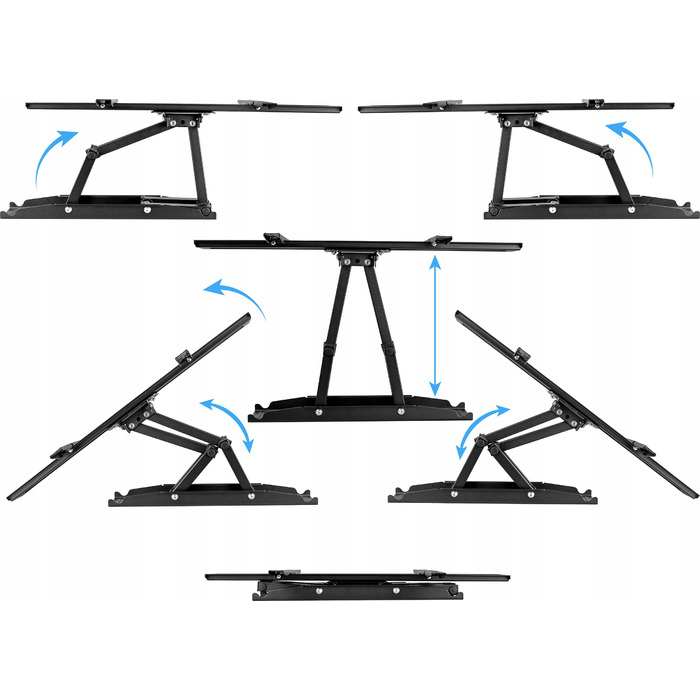 Кронштейн для телевізора KingMount, навісне кріплення для ТВ 32-85 дюймів