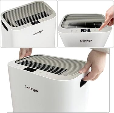 Зволожувач повітря Greenmigo 13л/24г: Електричний, для дому, 50м², від вологи та плісняви