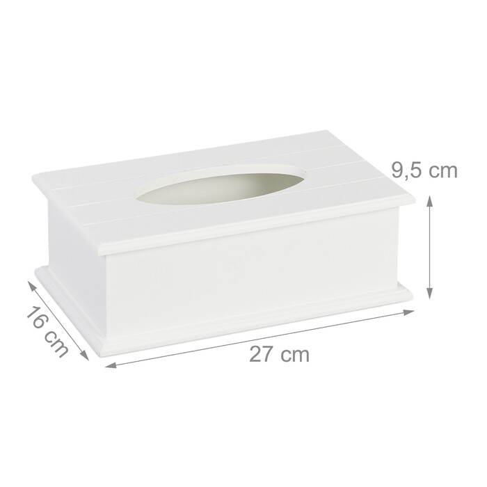Relaxdays Tissue Box with Lid